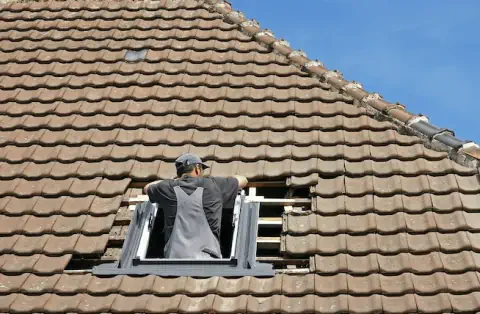 Pose de velux - Folligny
